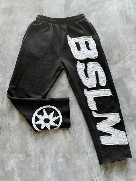 Patched Sweatpants