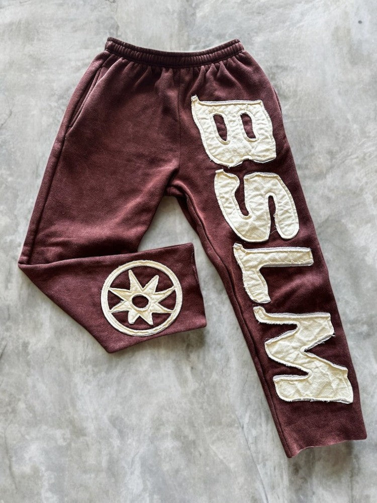 Patched Sweatpants